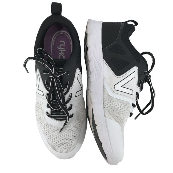 Ryka Vionic Womens Energy White Anatomical Precise-Return Active Sneaker Sz 7.5 - Picture 3 of 7